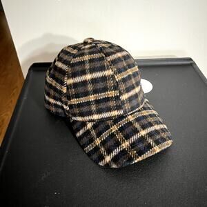 NWT EVEREVE Plaid Baseball Hat